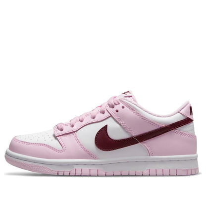 Nike Dunk Low 
Pink Foam Red White (GS)