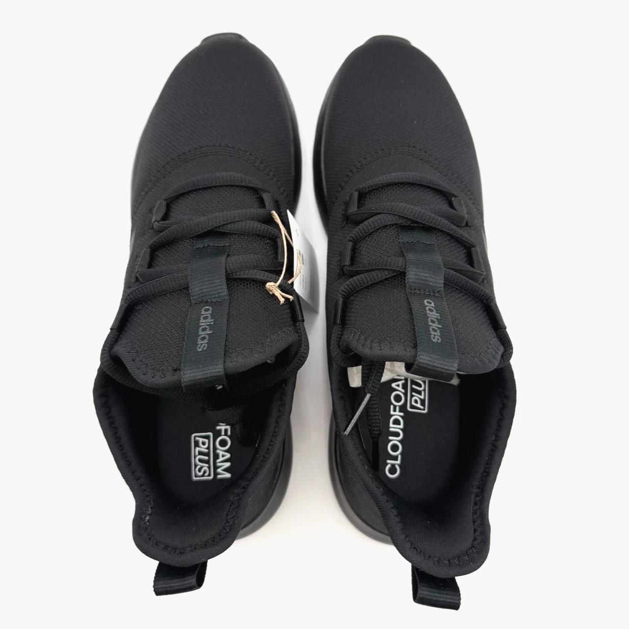 Adidas Cloudfoam Pure 2.0 Black Running Shoes Sneakers size 6.5