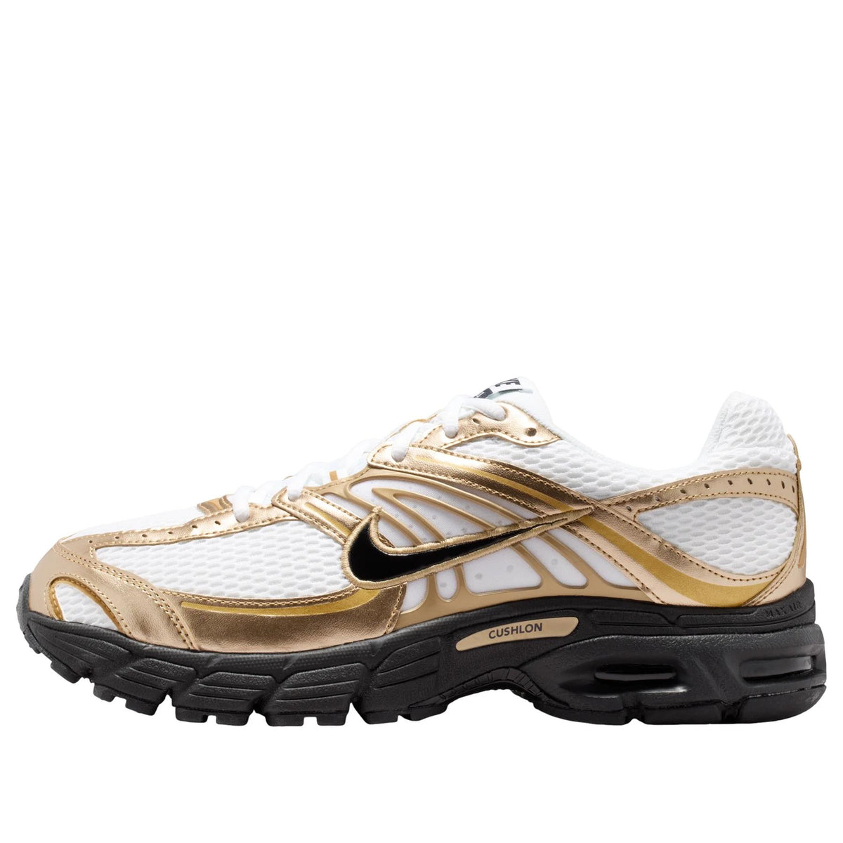 Nike Air Max Moto 2K 
White Metallic Gold Black