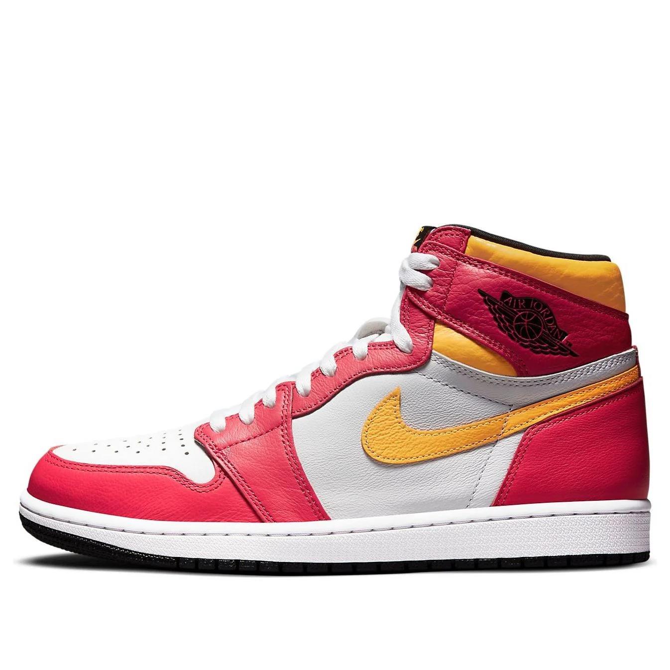Jordan 1 Retro High OG Light Fusion Red size 11