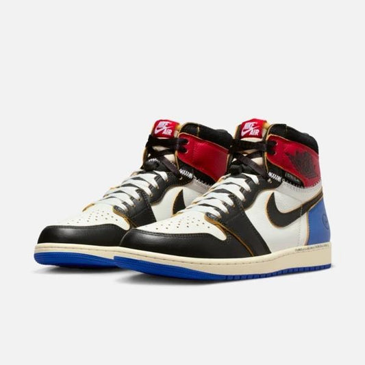Jordan 1 Retro High OG SP Fragment x Union LA Varsity Red Sport Royal Men's IO7847-002 size 16