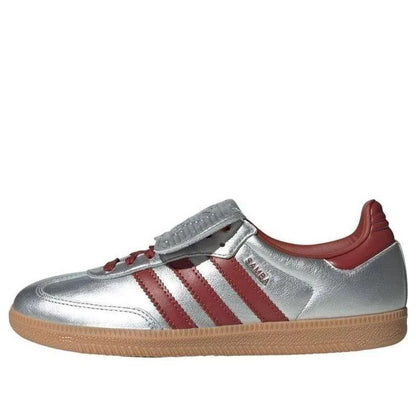Adidas Samba LT Silver Metallic Ruby Gum (Women's)