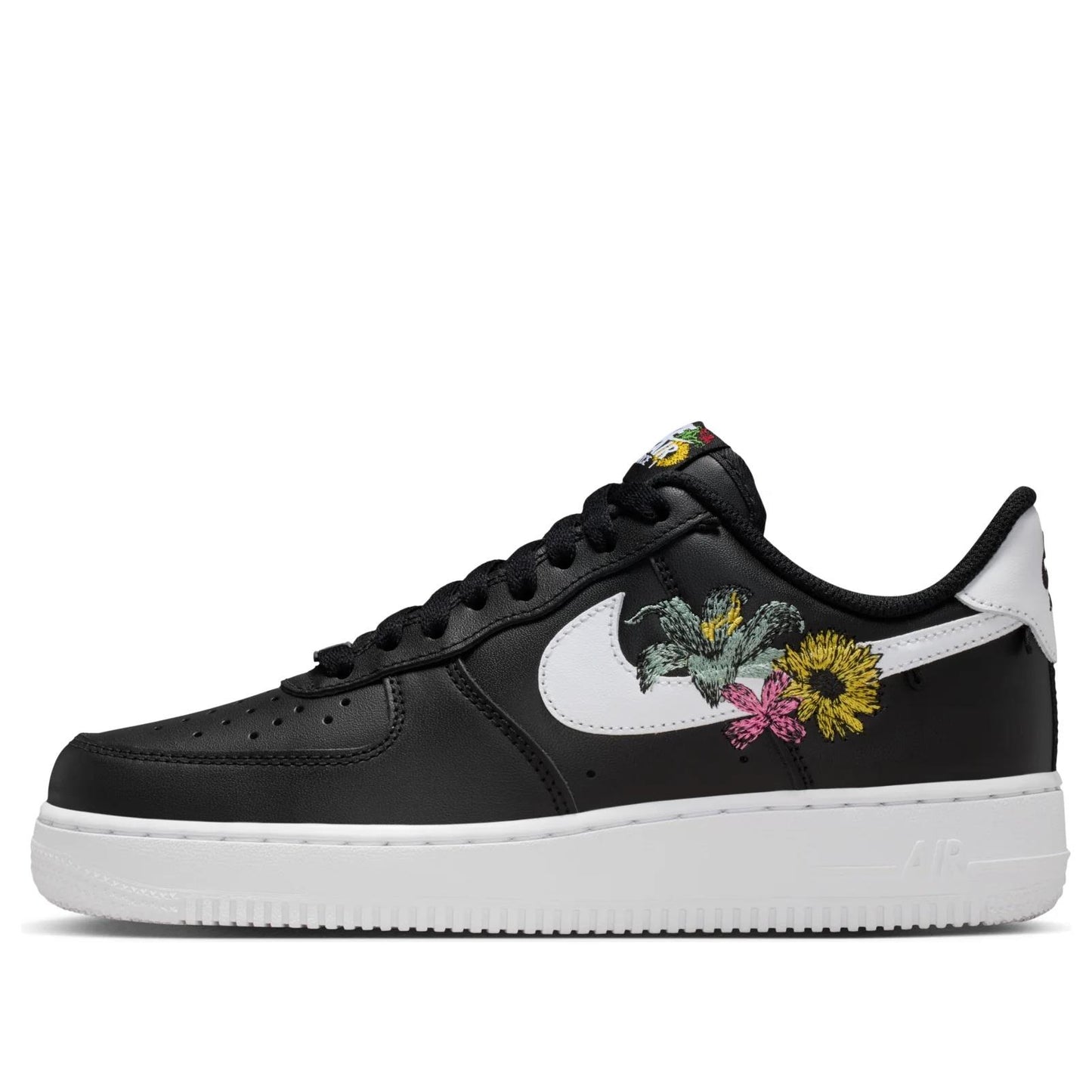 Nike Air Force 1 Low Premium Now Accepting All Flowers Black (Women's)