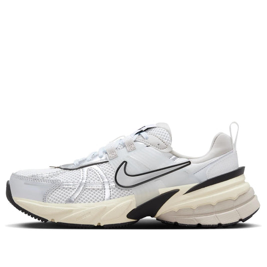 Nike V2K Run 
Summit White Metallic Silver (Women's)