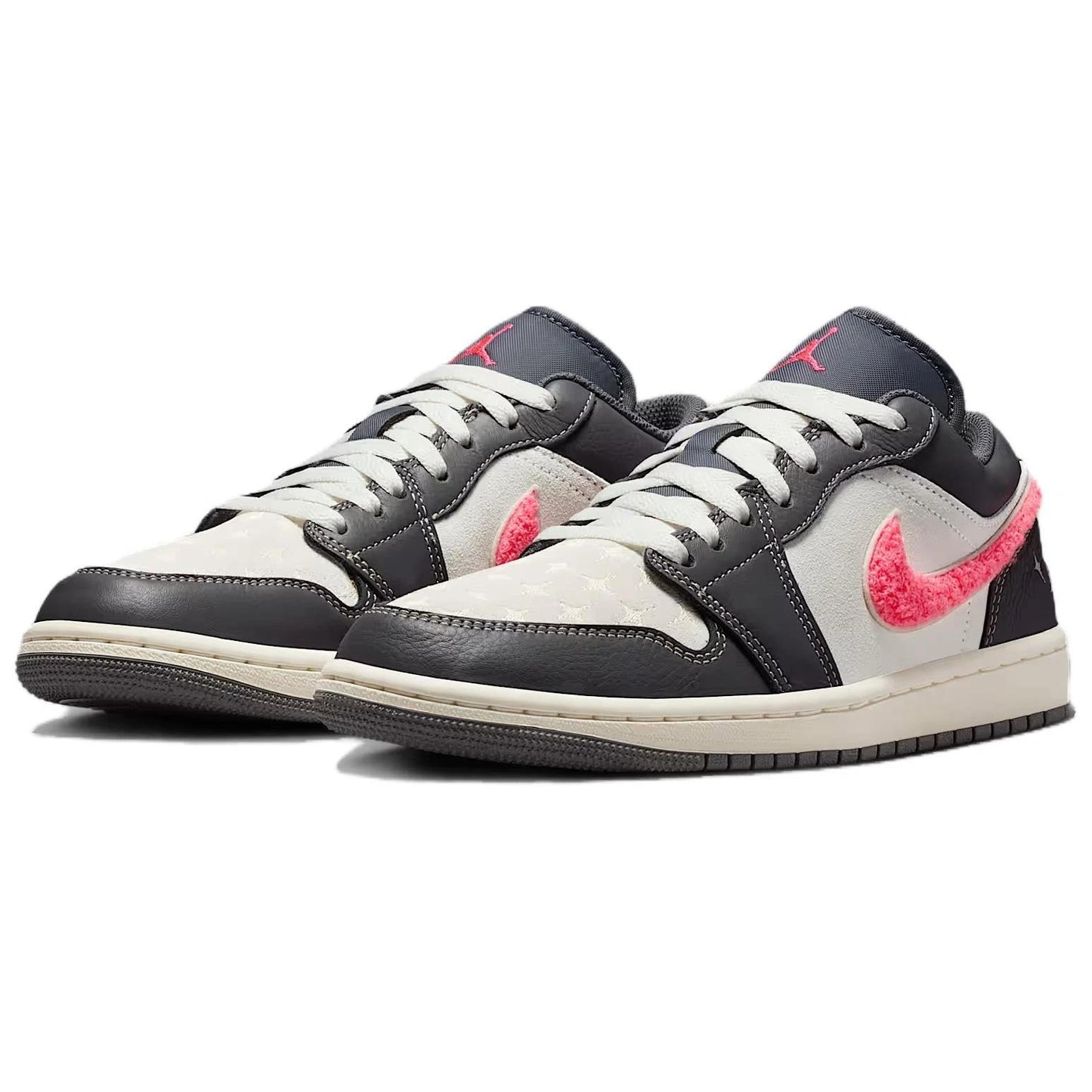 Jordan 1 Low 
Light Graphite Hot Punch (Women's)