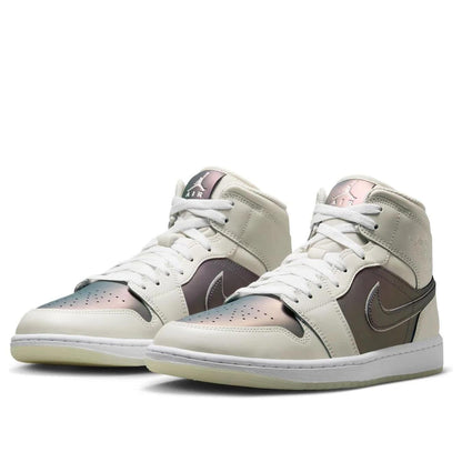 Jordan 1 Mid SE Phantom Iridescent