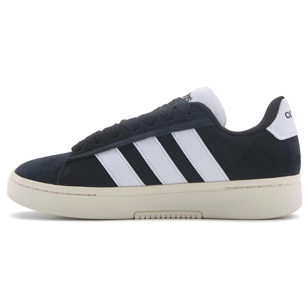 Adidas Grand Court Alpha Black White Retro Sneakers Men's JH7235