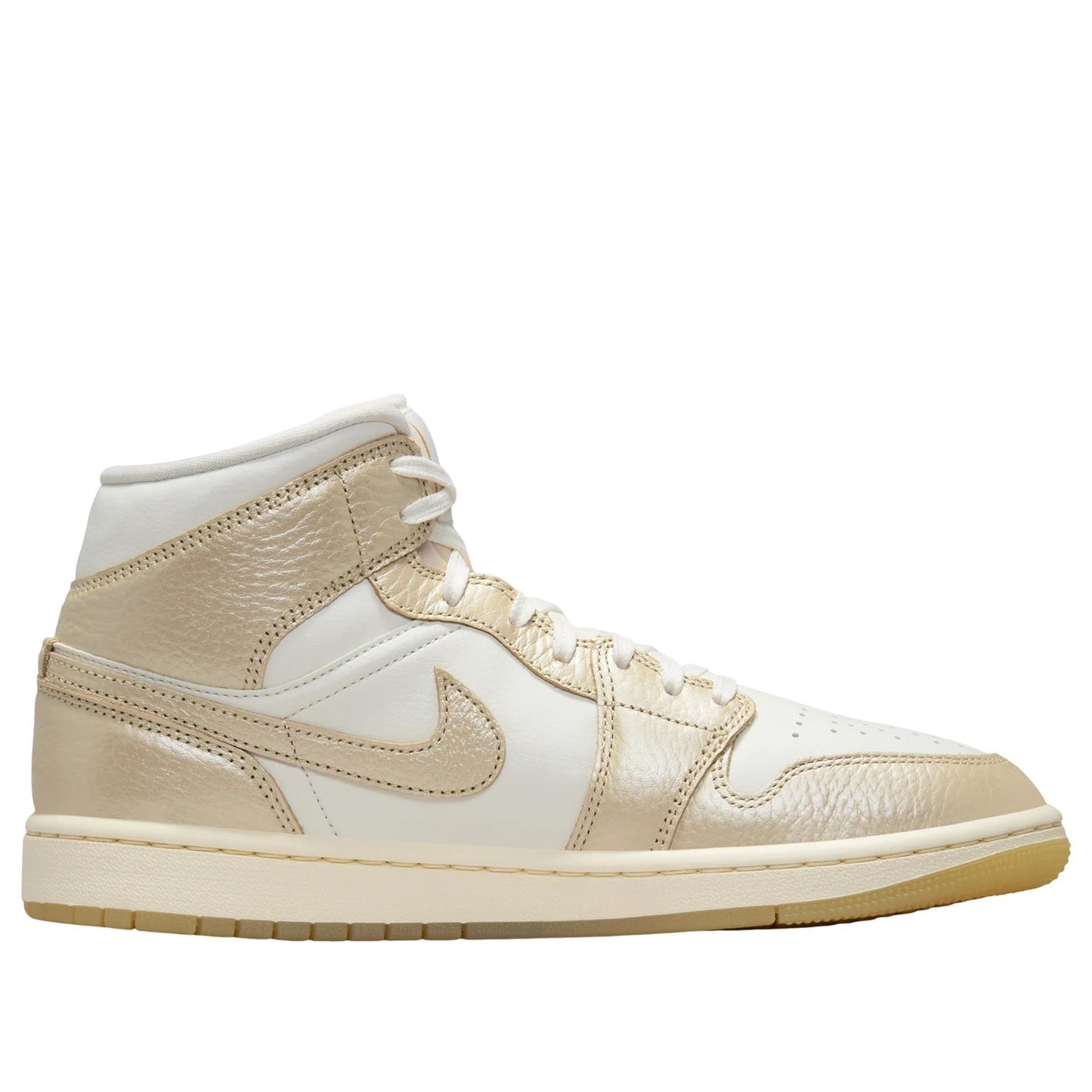 Jordan 1 Mid SE 
Metallic Team Gold (Women's)