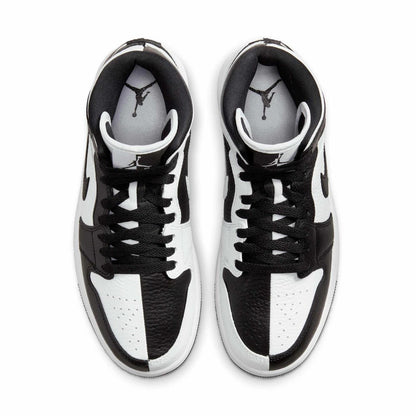 Jordan 1 Mid Split Black White (Women's) size 8