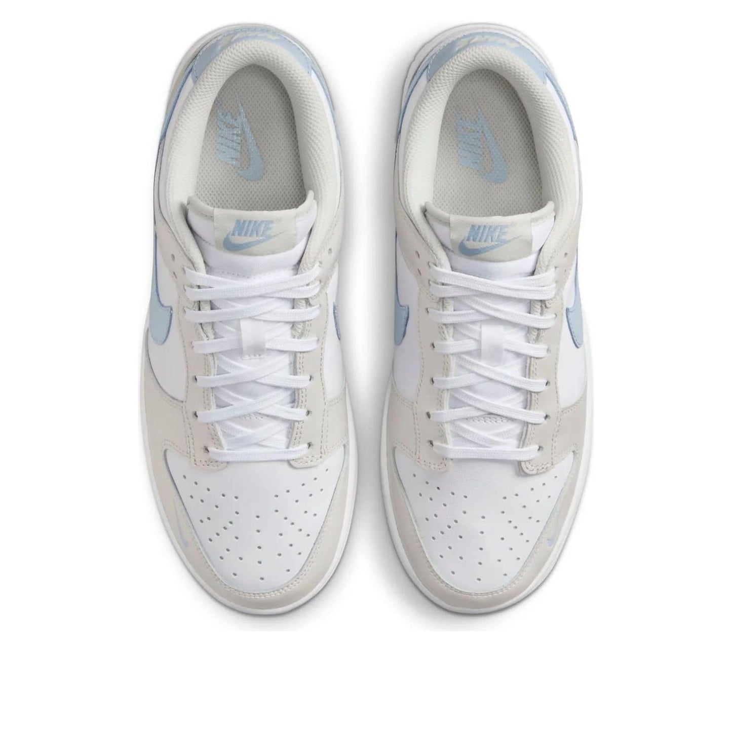 Nike Dunk Low Light Bone Armory Blue (Women's)