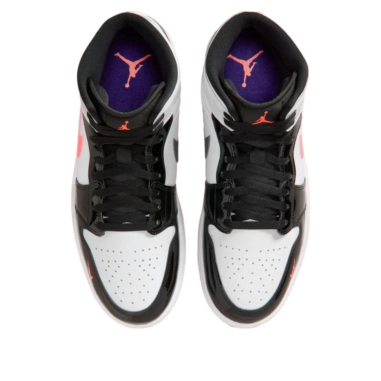 Jordan 1 Mid SE 
Mismatch Swoosh