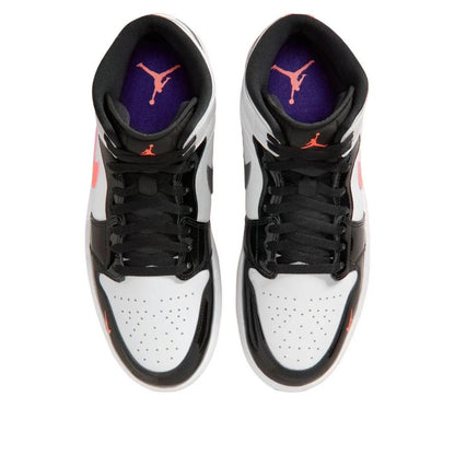 Jordan 1 Mid SE 
Mismatch Swoosh