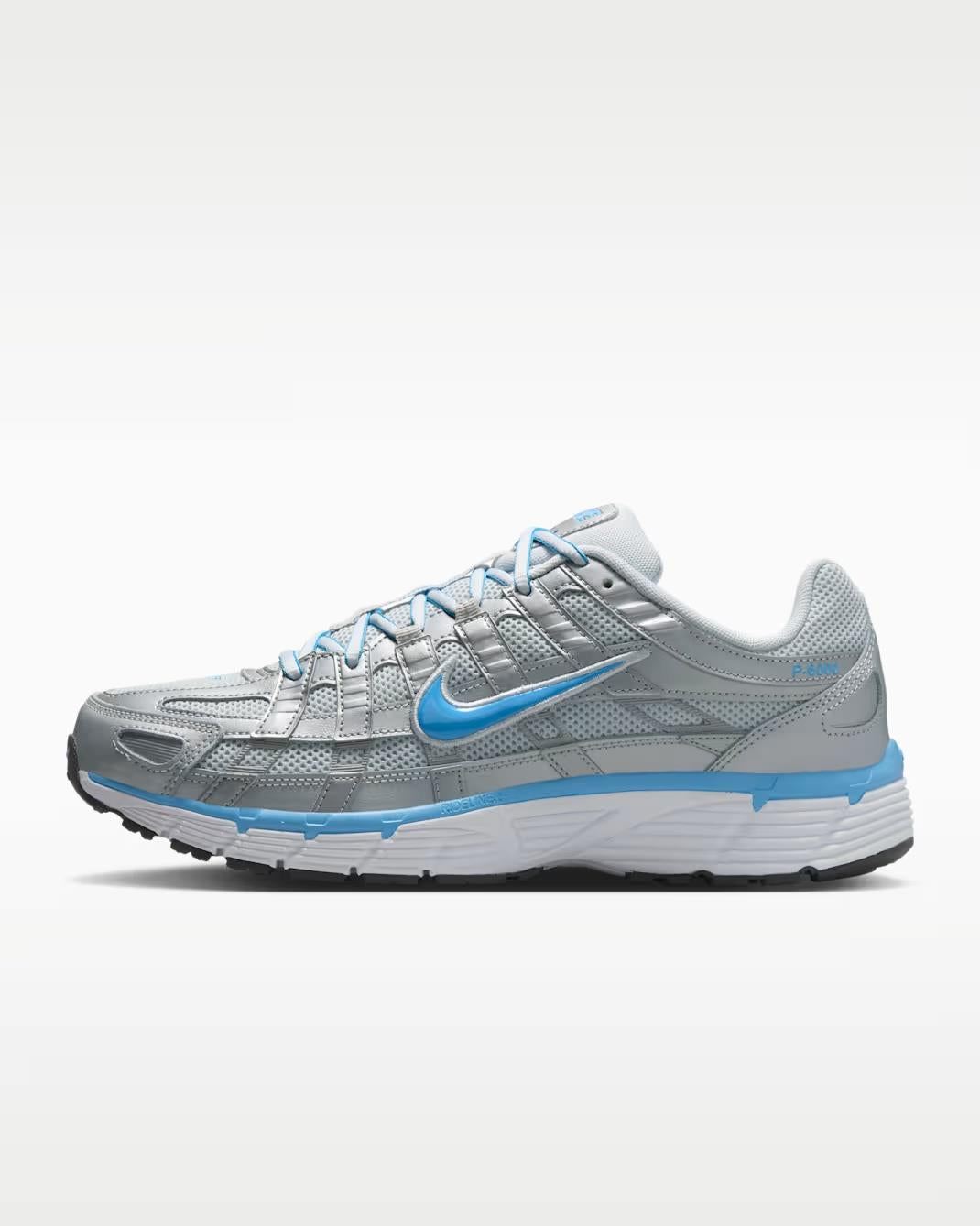 Nike P-6000 Metallic Platinum Pure Platinum Metallic Silver University Blue