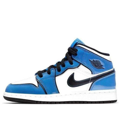 Jordan 1 Mid Signal Blue (GS)