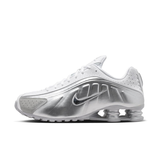 Nike Shox R4 Outdoor Shoes Men's Low Top White Men's IR5163-001 New (No Box Lid)