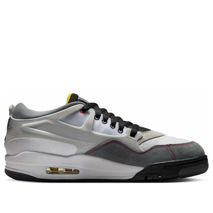 Jordan 4 RM Premium White Black Smoke Grey Fire Red