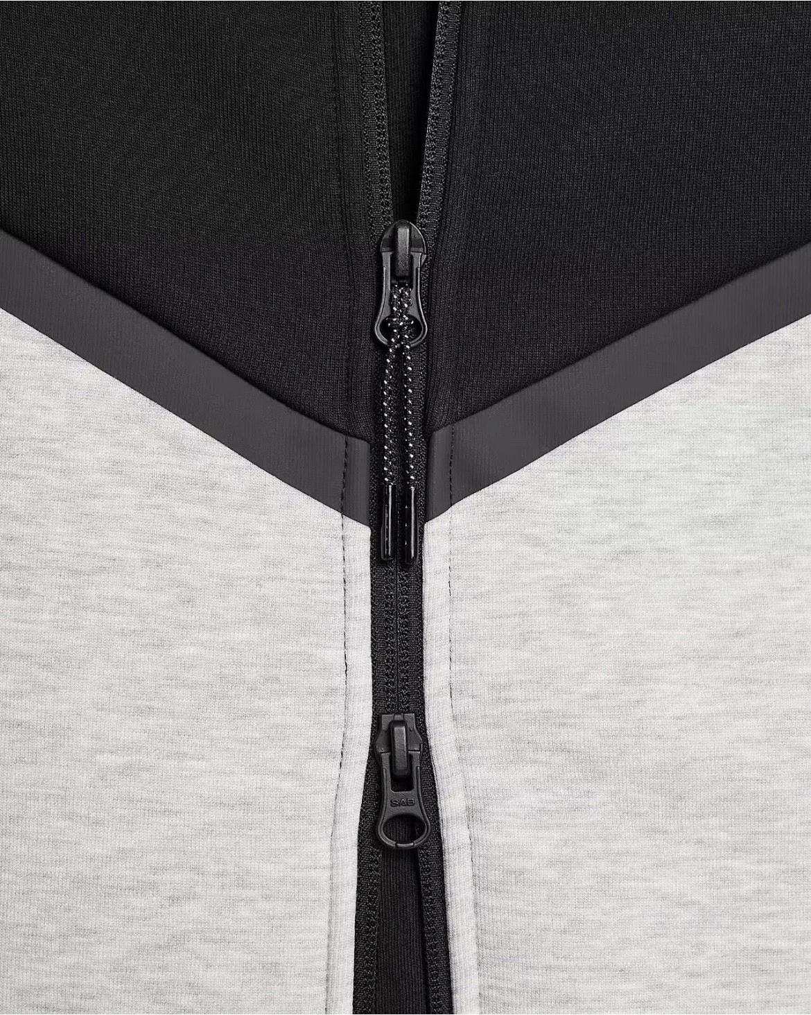 Nike Sportswear Tech Fleece Windrunner Hoodie Black/Dark Grey Heather/Black