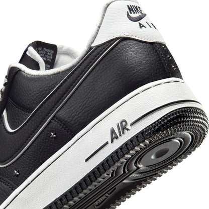 Nike Air Force 1 Low '07 Premium Black White Metallic Dark Grey Men's IM6643-010