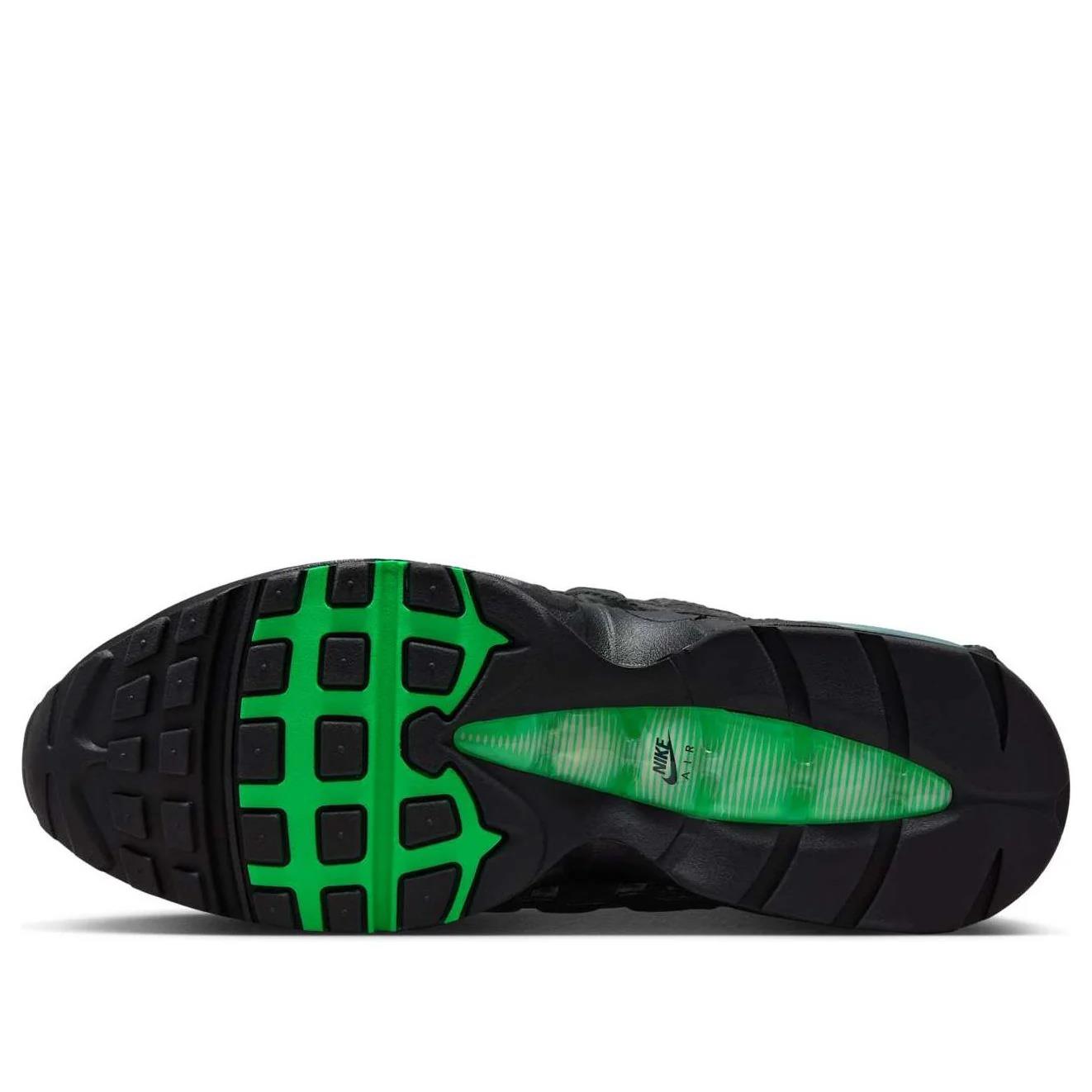 Nike Air Max 95 OG Big Bubble Black Green Shock