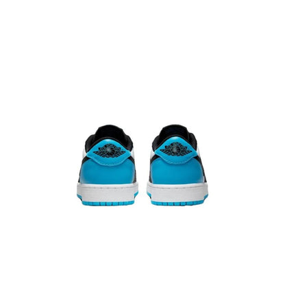 Jordan 1 Retro Low OG Black Dark Powder Blue (GS)