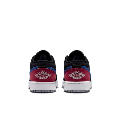 Jordan 1 Low 
Black True Blue Varsity Red (GS)