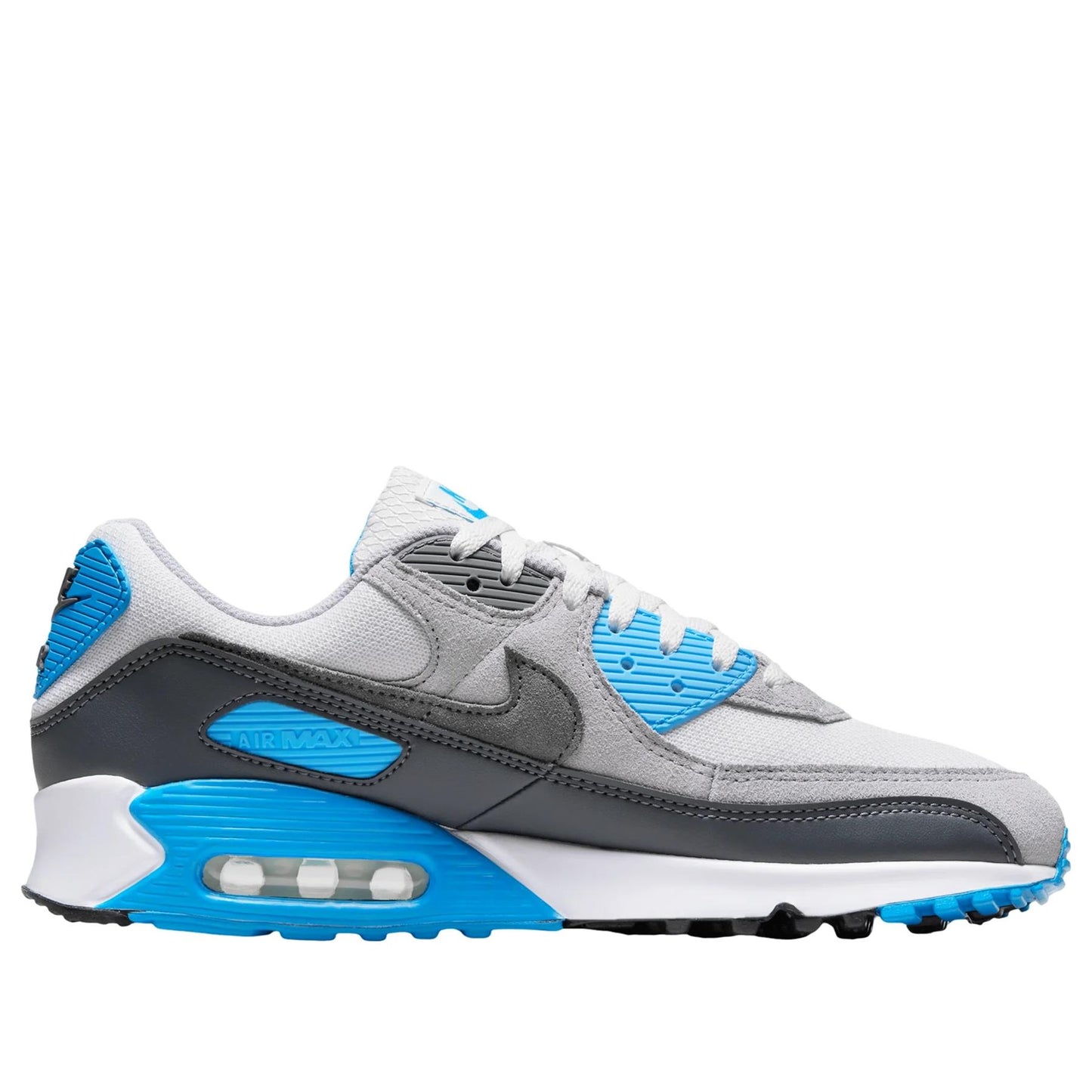 Nike Air Max 90 Platinum Tint Blue Lightning Men's DM0029-019