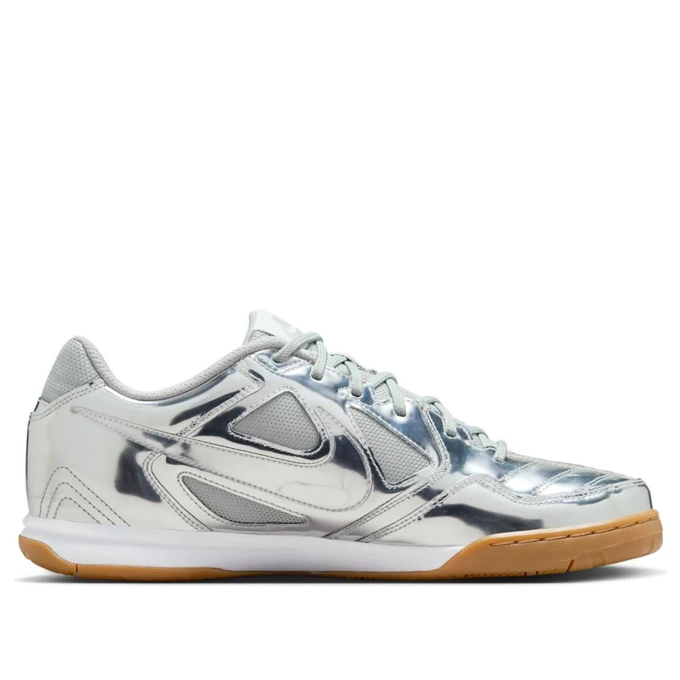 Nike Gato LV8 Metallic Silver White Gum Light Brown