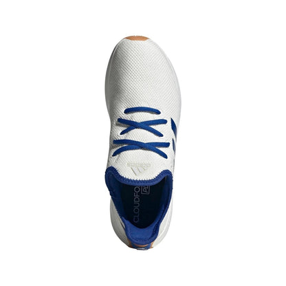 Adidas Cloudfoam Pure Core White Royal Blue Grey (Women's) size 5.5