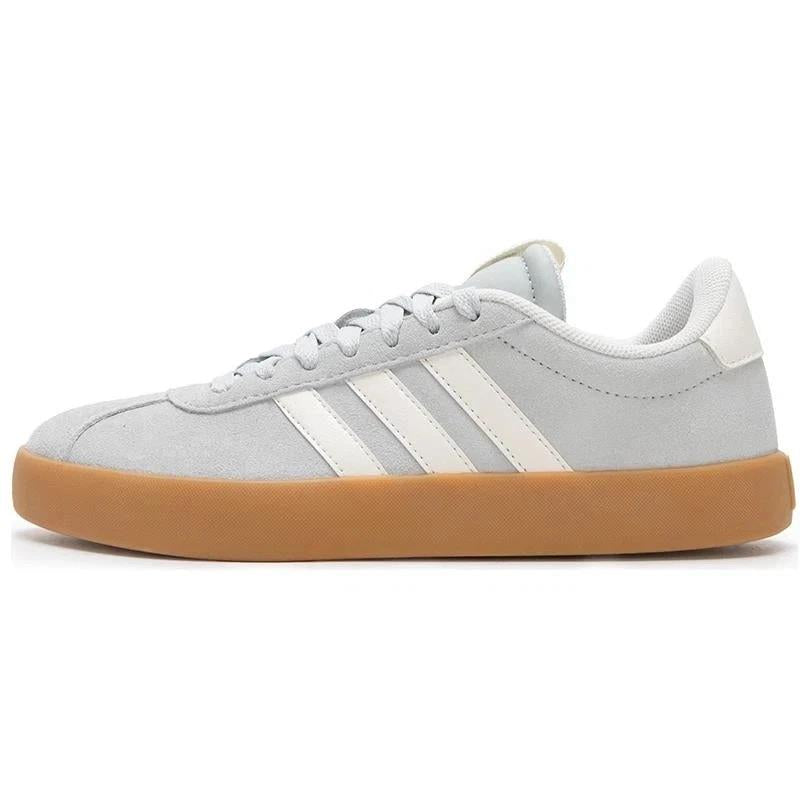 Adidas VL Court 3.0 Wonder Silver Off White Gum Men's JP7539 size 10