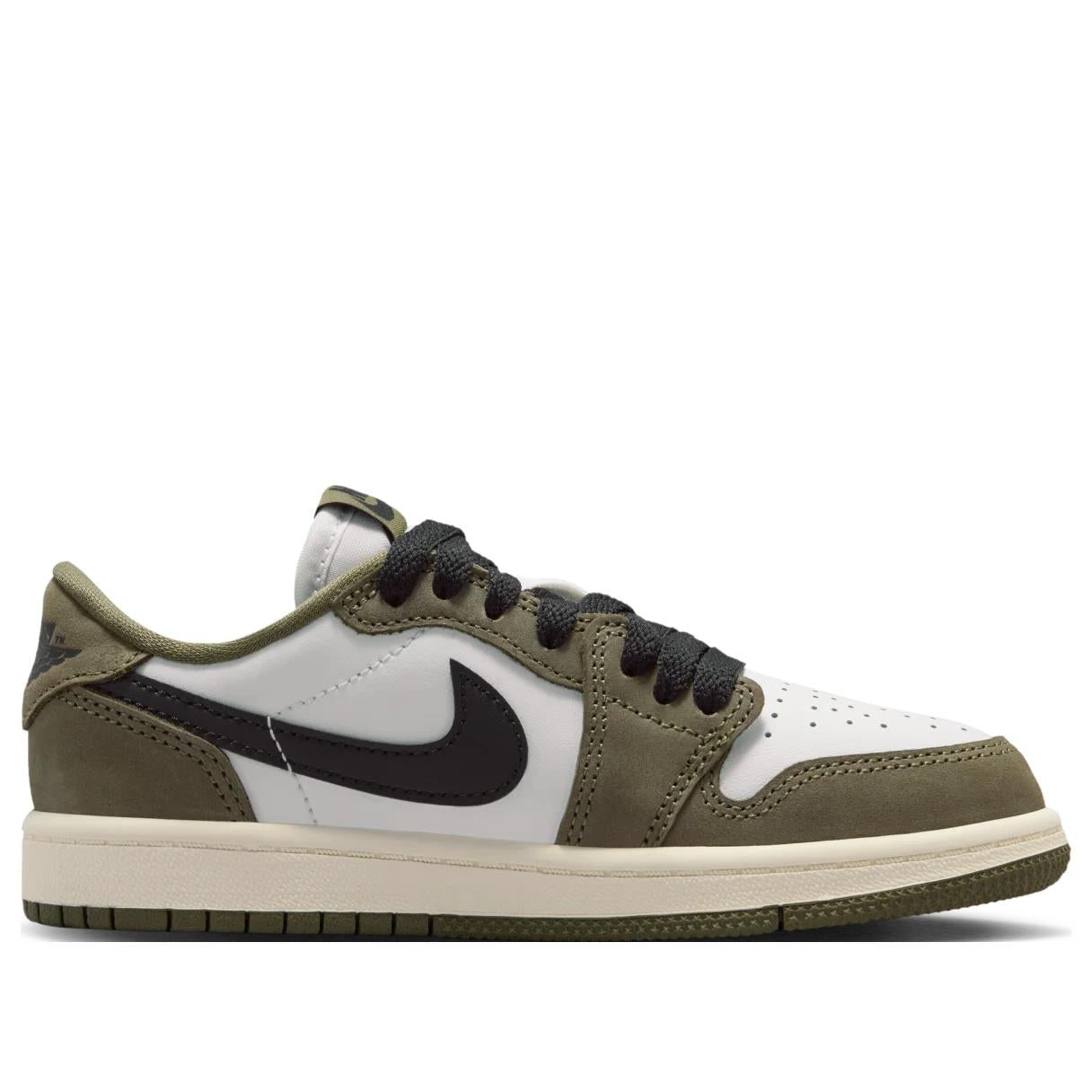 Jordan 1 Retro Low OG Medium Olive (PS) HQ6996-200 & TD HQ6997-200