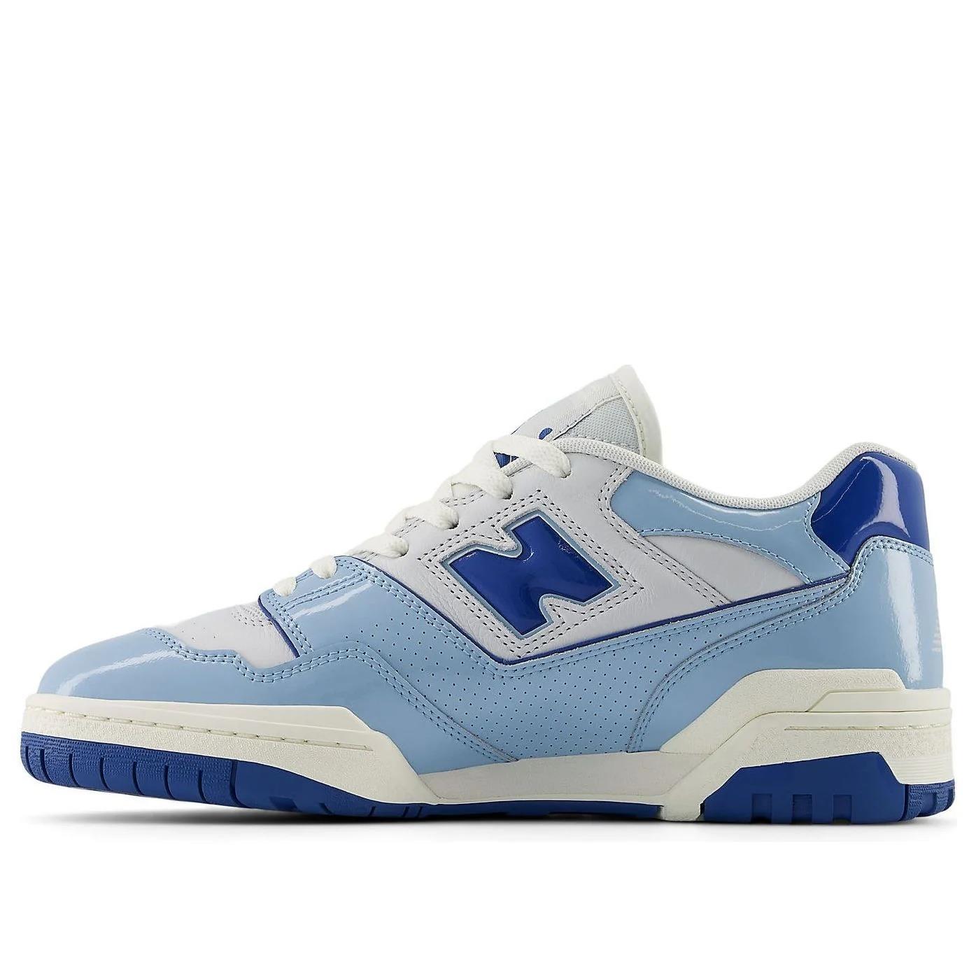 New Balance 550 Chrome Blue Patent Women's BB550YKE