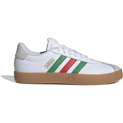 adidas VL Court 3.0 Cloud White Green Red size 6.5