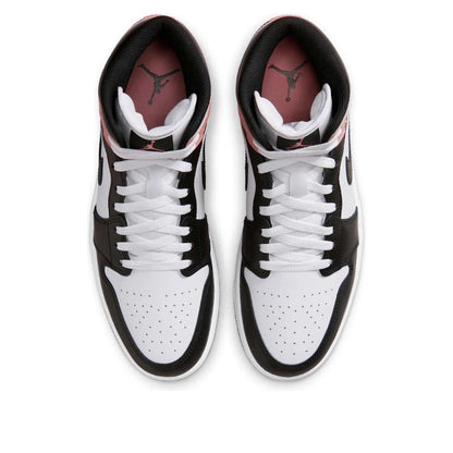 Jordan 1 Mid White Rust Pink Black Men's DQ8426-100