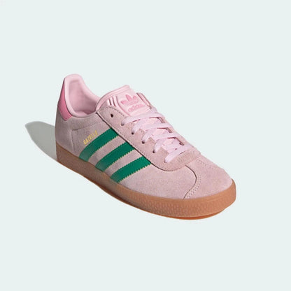 Adidas Gazelle Clear Pink Court Green (GS)