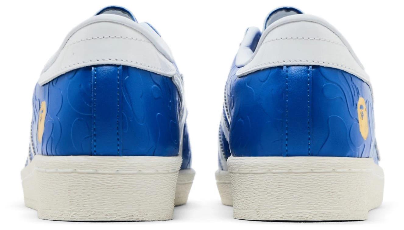 Adidas Superstar Vintage Bape Blue White