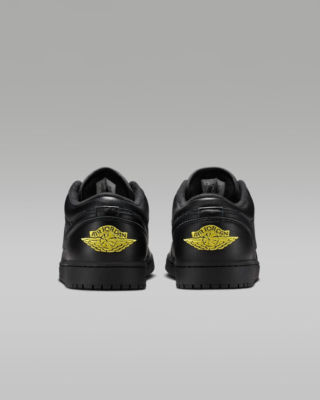 Jordan 1 Low Black Elephant Print Men's IM6568-010