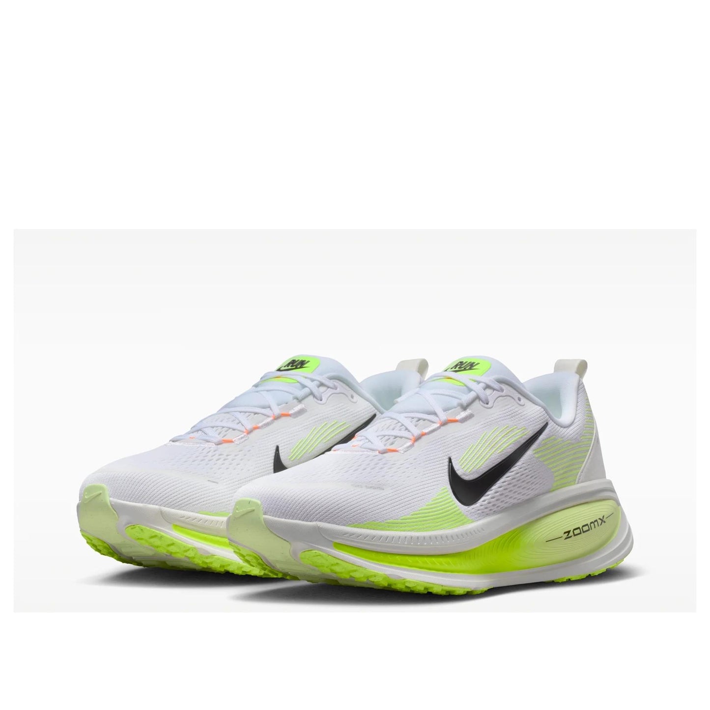 Nike Vomero 18 White Barely Volt Black