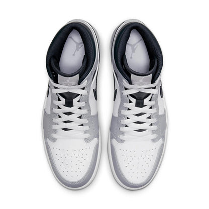Jordan 1 Mid Light Smoke Grey Anthracite Men's 554724-078