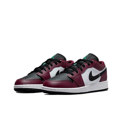 Jordan 1 Low SE Dark Beetroot Roma Green (GS) size 7y