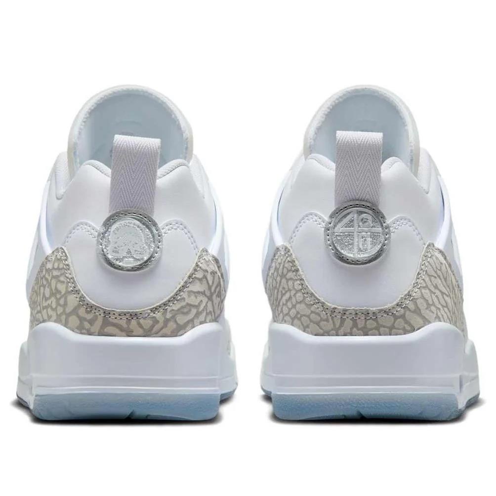 Jordan Spizike Low White Metallic Silver Barely Blue Neutral Grey Men's FQ1759-103