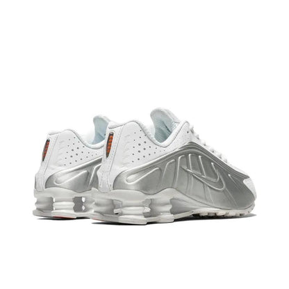 Nike Shox R4 White Metallic Silver (Women's)