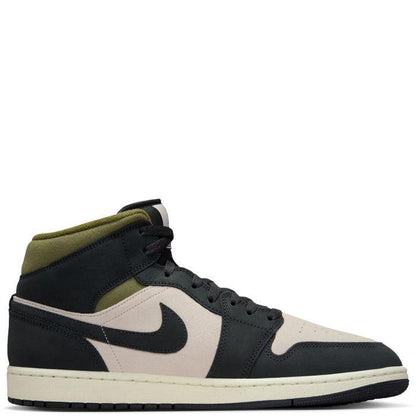 Jordan 1 Mid SE Off Noir Medium Olive Men's HV4091-102