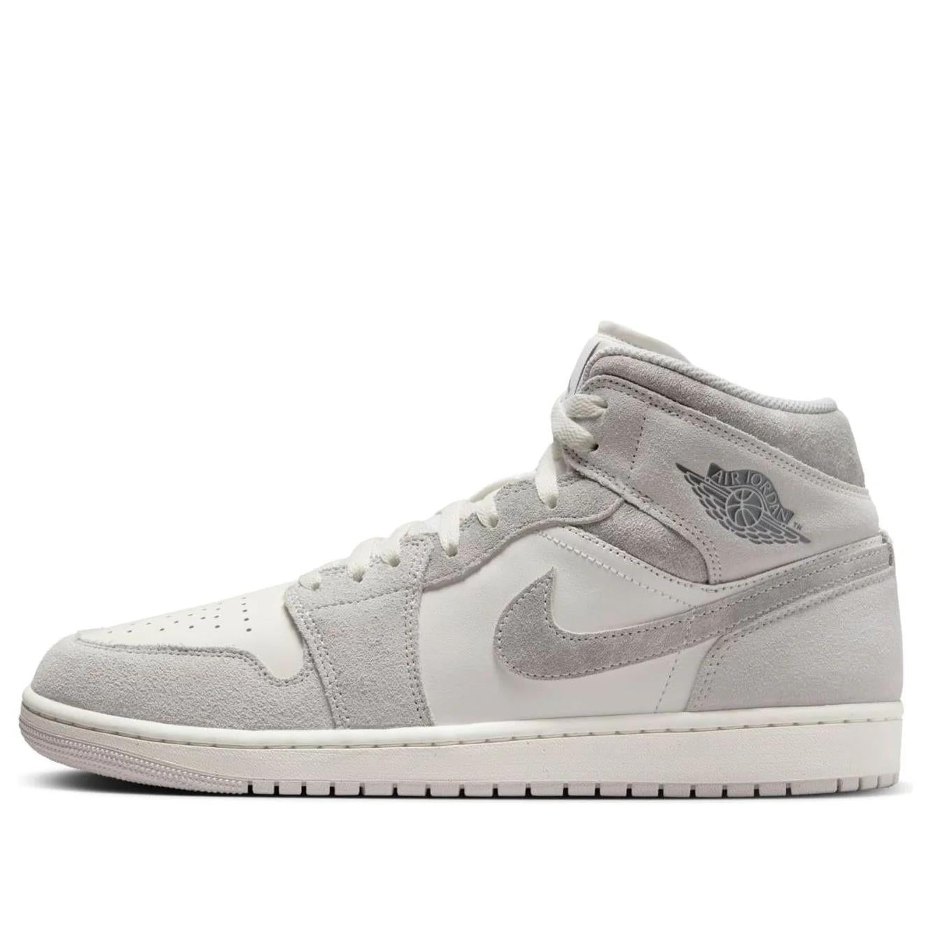 Jordan 1 Mid SE Neutral Grey Sail Men's FQ7720-002