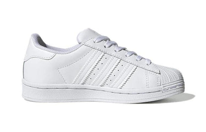 adidas Superstar Triple White (PS) EF5395 size 2Y
