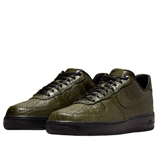 Nike Air Force 1 Low Morse Code Cargo Khaki Croc Men's IQ3370-325