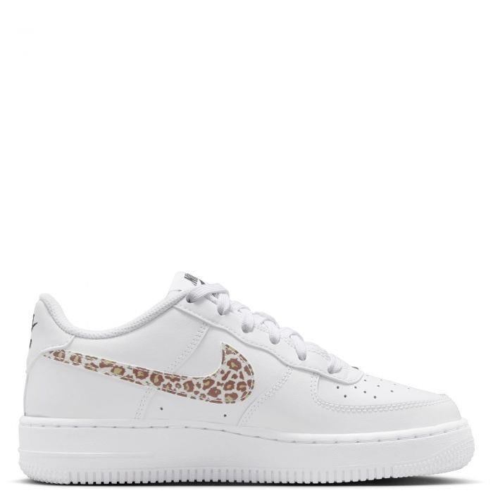 Nike Air Force 1 Low 
White Leopard Swoosh (GS)