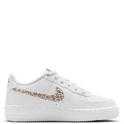 Nike Air Force 1 Low 
White Leopard Swoosh (GS)