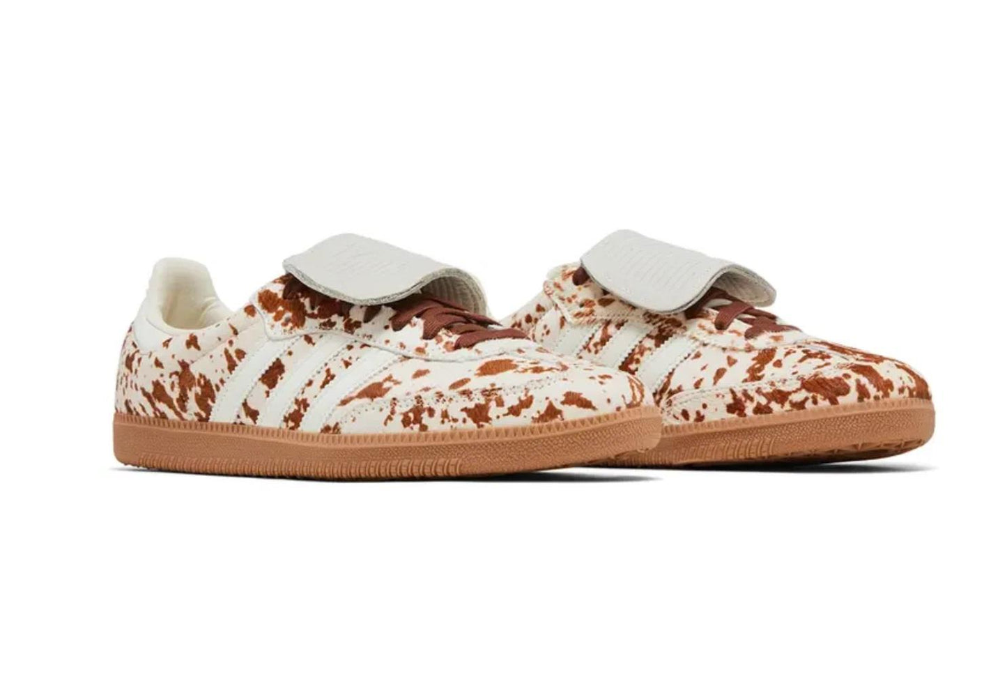 Adidas Samba LT Cow Print Brown White (Women's)