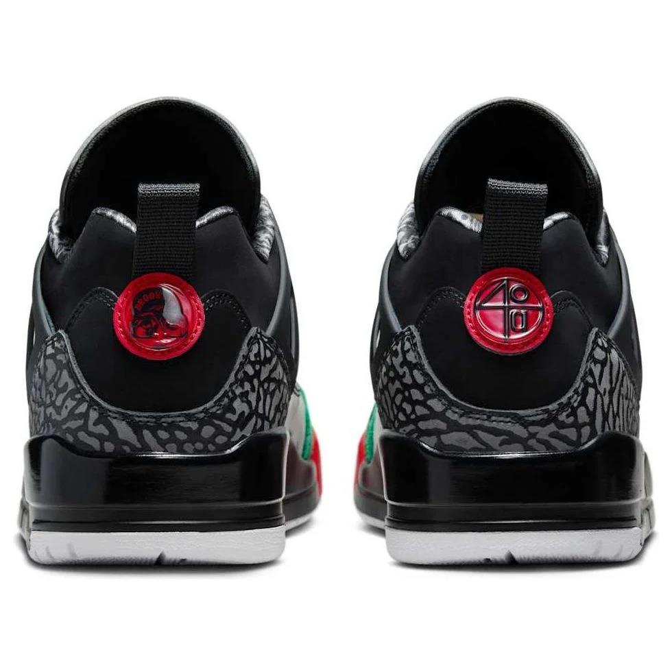 Jordan Spizike Low Black Classic Green White Varsity Red Men's FQ1759-060