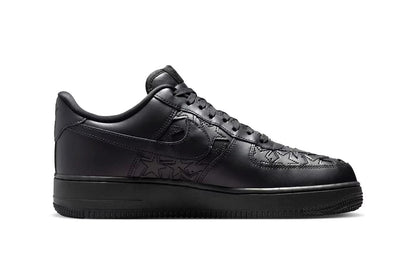 Nike Air Force 1 Low LV8 
Triple Black Stars